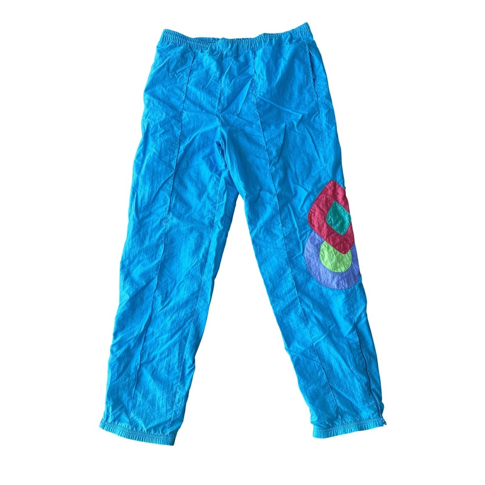 Vintage 90s Head Sportswear Track Pants Mens Size M Blue Retro Windbreaker